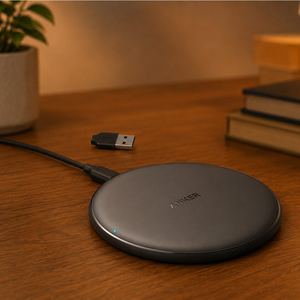 Anker 313 Qi wireless charger pad, budget