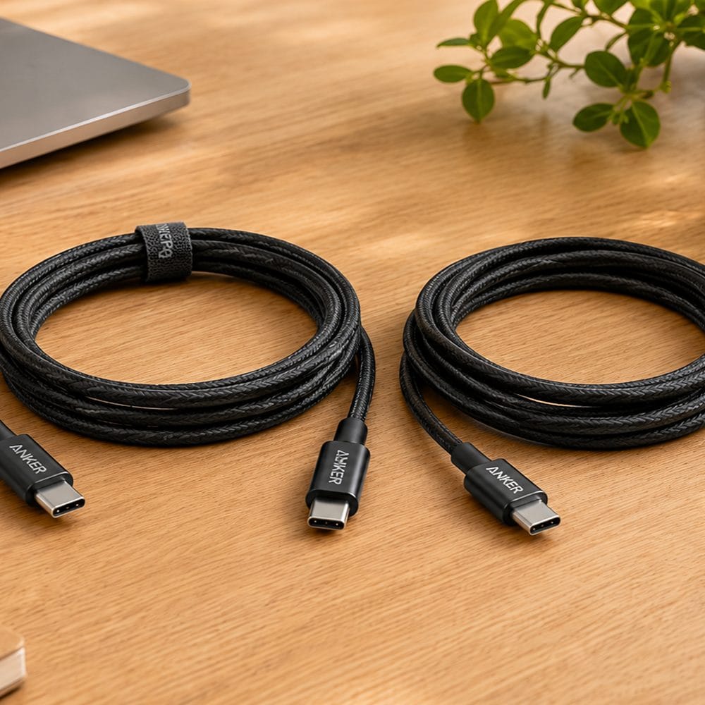 Anker 333 100W USB-C to USB-C cable, 2-pack