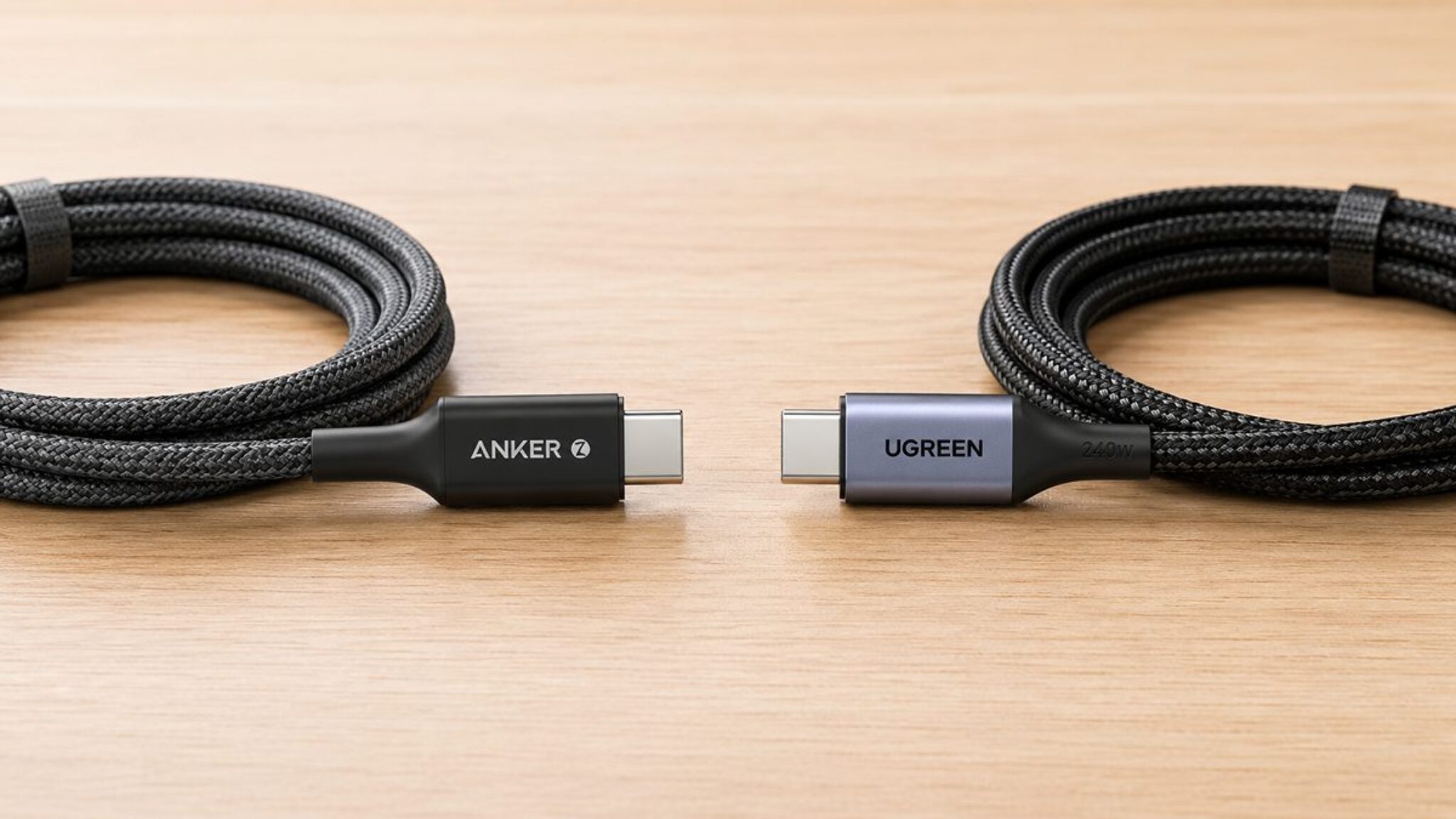Anker vs UGREEN 240W cable comparison