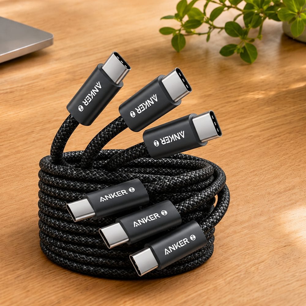 Anker Zolo 240W USB-C cable for iPhone 15 and 16, braided