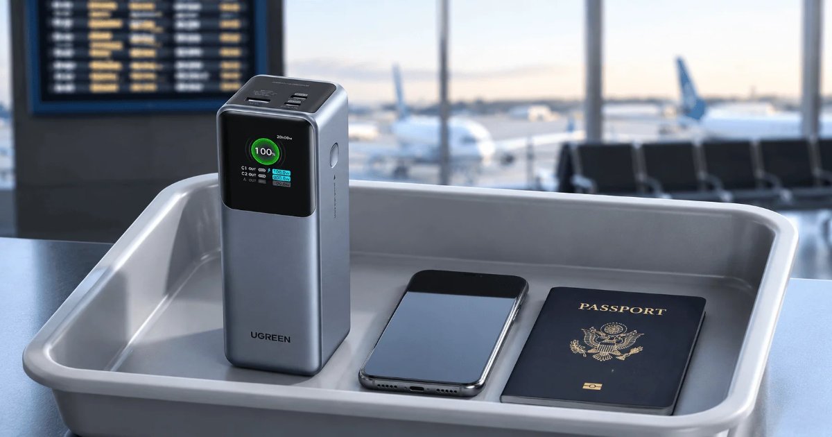 mAh to Wh calculator showing whether a power bank is flight legal