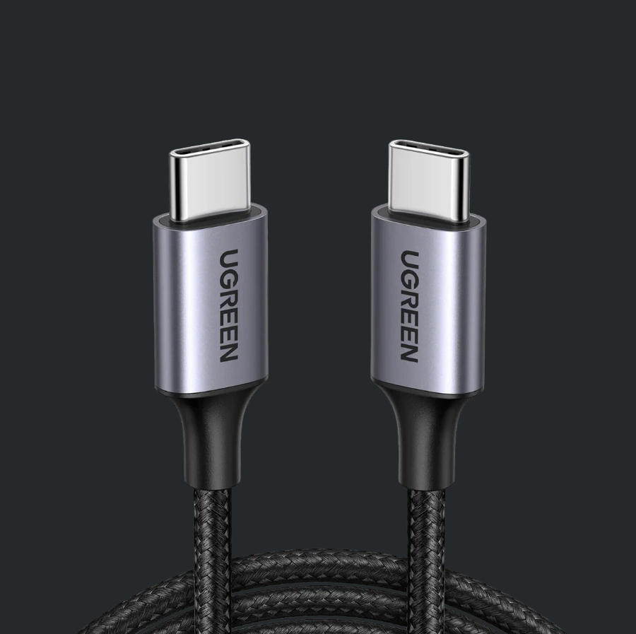 UGREEN 60W braided USB-C to USB-C cable two-pack, our best value pick