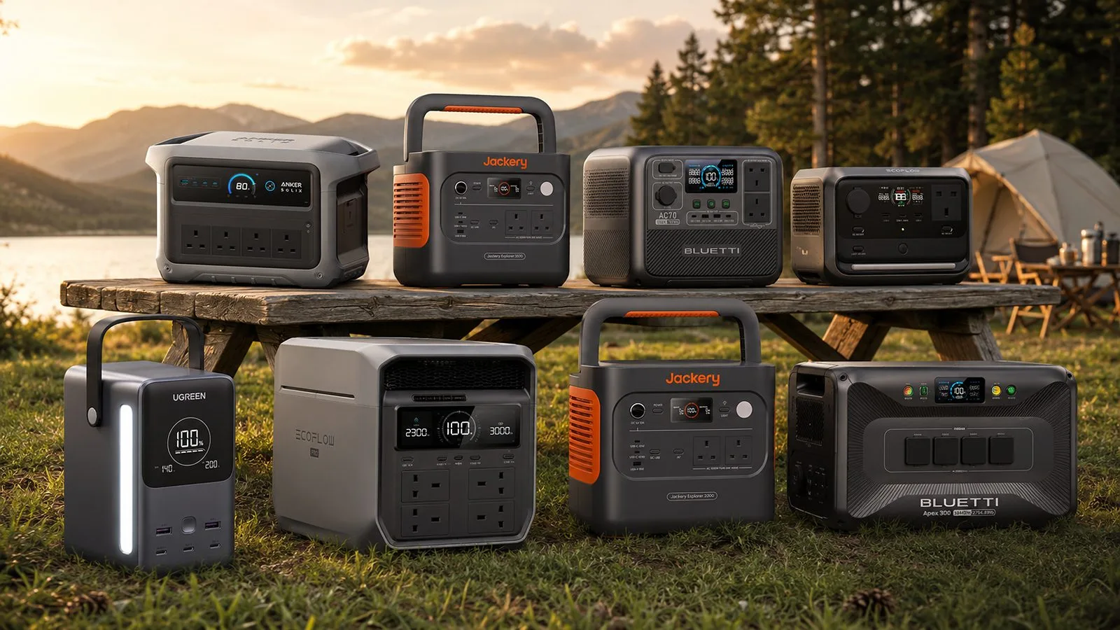 Best portable power stations 2026 lineup powering camping and home backup gear