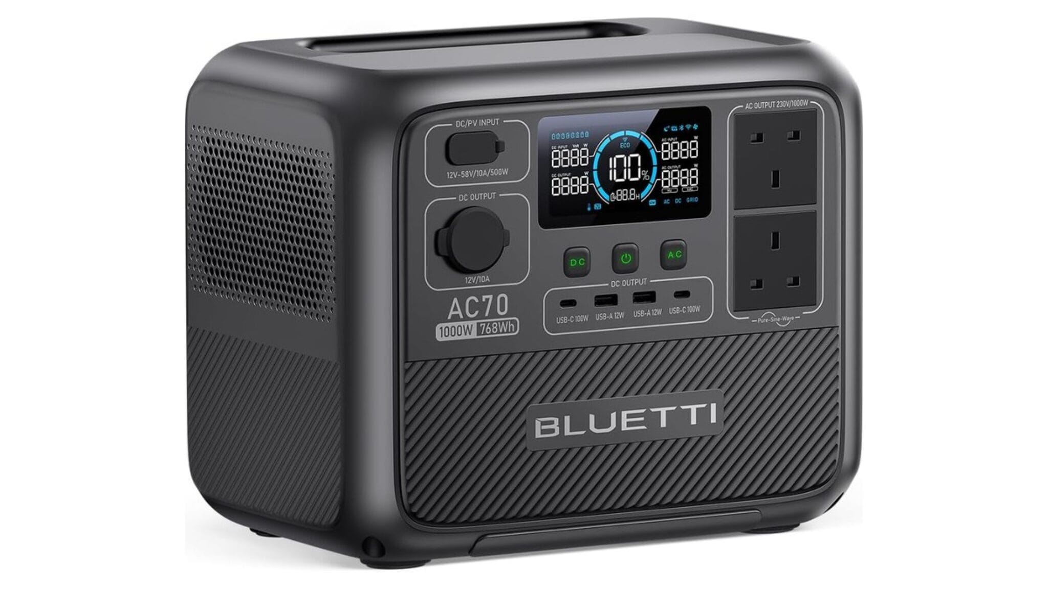 BLUETTI AC70 power station review