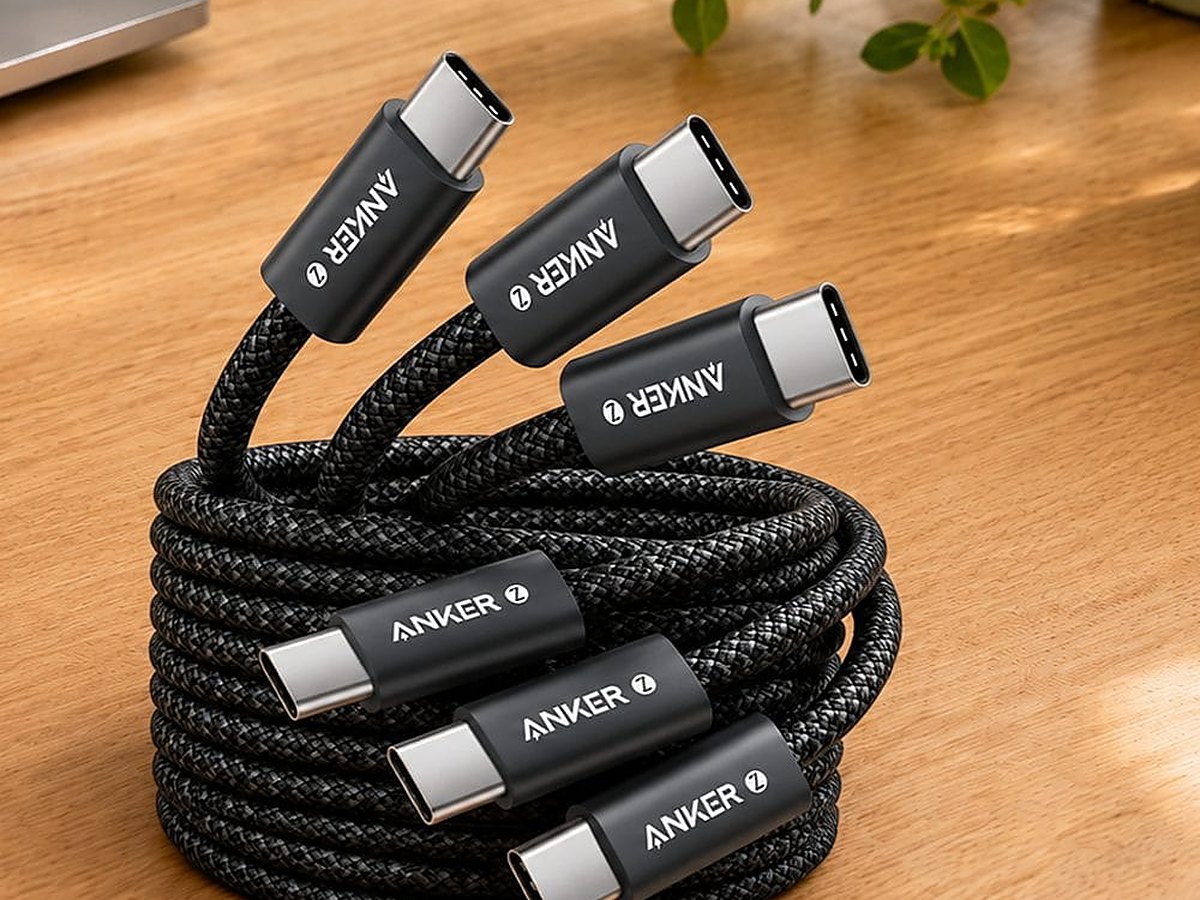 Anker Zolo 240W USB-C cable for iPhone 15, 16 and 17, braided