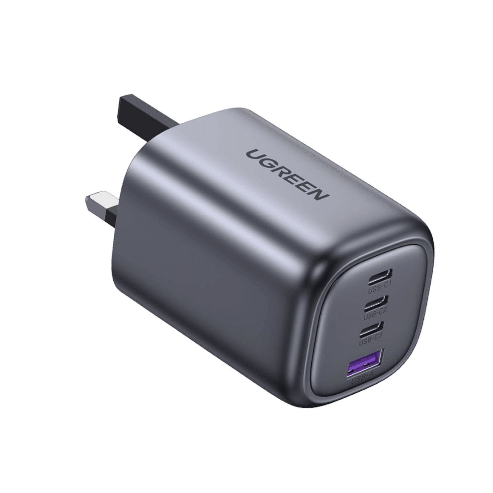 UGREEN Nexode 100W 4-port GaN wall charger, best travel charger overall